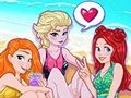 Laro Pagtitipon sa Dalampasigan ng mga Prinsesa online Laro Pagtitipon sa Dalampasigan ng mga Prinsesa online