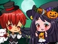 Laro Magkasintahan ng Chibi ng Halloween online Laro Magkasintahan ng Chibi ng Halloween online