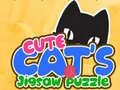 Laro Cute Cats Pagsasama Puzzle online Laro Cute Cats Pagsasama Puzzle online