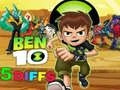 Laro Ben 10 5 Pagkakaiba online Laro Ben 10 5 Pagkakaiba online