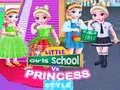 Laro Maliit na Paaralan ng Mga Batang Babae vs Princess Style online Laro Maliit na Paaralan ng Mga Batang Babae vs Princess Style online