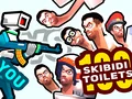 Laro Ikaw laban sa 100 Skibidi Toilets online