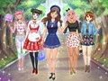 Laro Magbihis ng Anime sa Mataas na Paaralan online