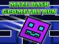Laro Geometry Dash Mga Mapa ng Labirinto online