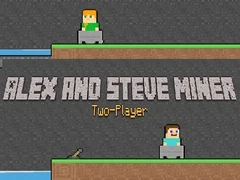Laro Alex at Steve: Miner na Dalawang Manlalaro online Laro Alex at Steve: Miner na Dalawang Manlalaro online