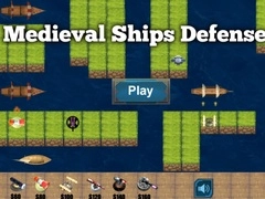 Laro Depensa ng Medieval na mga Barko online