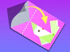 Laro Cute na Nagtitiklop ng Papel online Laro Cute na Nagtitiklop ng Papel online