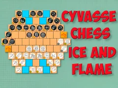 Laro Cyvasse Chess Ice and Flame online