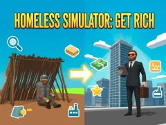 Laro Homeless Simulator: Maging mayaman online