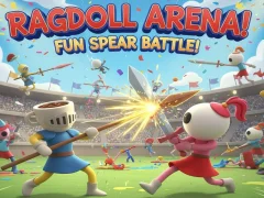 Laro Ragdoll Arena! Masaya ang labanan sa sibat! online