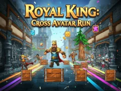 Laro Royal King: Cross Avatar Run online