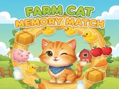Laro Match ng memorya ng farm cat online Laro Match ng memorya ng farm cat online