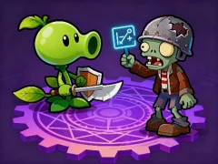 Laro Plant Merge: Zombie War online