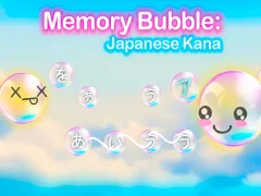 Laro Memory Bubble: Japanese Kana online
