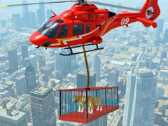 Laro Animal Helicopter Rescue Game online