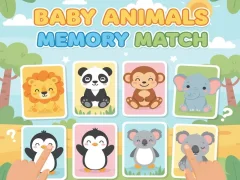 Laro Match ng memorya ng mga hayop ng sanggol online Laro Match ng memorya ng mga hayop ng sanggol online