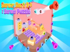Laro SURT SORT 3D: Screw puzzle online