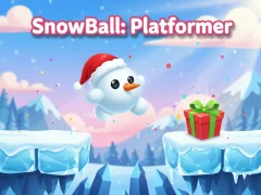 Laro SnowBall: Platformer online