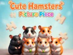 Laro Cute Hamsters Picture piraso online
