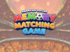 Laro American soccer memory matching game online