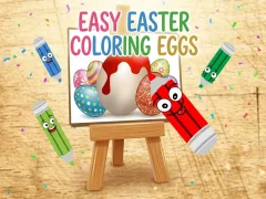 Laro Easy Easter Coloring Eggs online