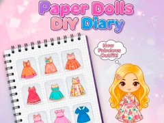 Laro Mga manika ng papel DIY Diary online