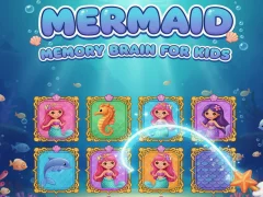 Laro Mermaid memorya ng utak para sa mga bata online