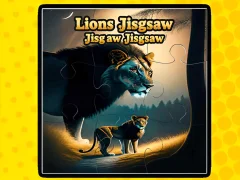 Laro Itinaas ng Jigsaw ng Lions online