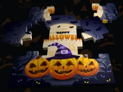 Laro 3d Halloween Jigsaw online Laro 3d Halloween Jigsaw online