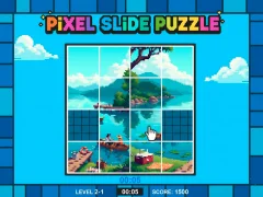Laro Pixel slide puzzle online