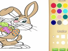 Laro Easter Bunny pangkulay ng libro para sa mga bata online