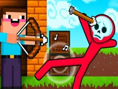 Laro Noob Archer vs Stickman Zombie online