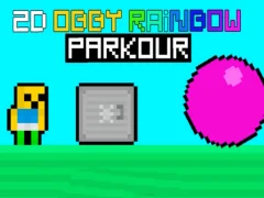Laro 2d Obby Rainbow Parkour online