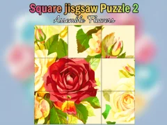 Laro Square jigsaw Puzzle 2 Magtipon ng mga Bulaklak online