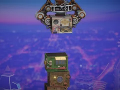Laro Steampunk Tower Builder online