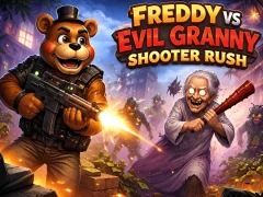 Laro Freddy vs Evil Granny Shooter Rush online