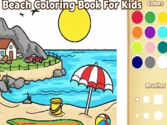 Laro Beach Coloring Book para sa mga bata online