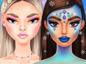 Laro Pinakamahusay ang mga panahon ng Mega makeup online