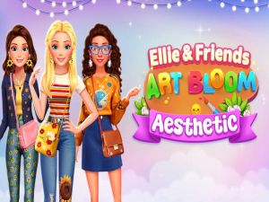 Laro Ellie at mga kaibigan art bloom aesthetic online