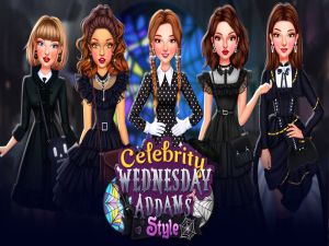 Laro Celebrity Miyerkules Addams Style online