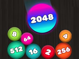 Laro 2048 Puzzle: Ikonekta ang mga bola online