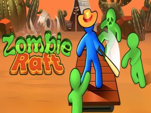 Laro Zombie Raft online