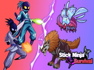 Laro Stick Ninja Survival online