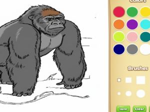 Laro Zoo Mga Hayop na pangkulay ng libro para sa mga bata online