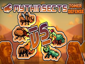 Laro Mga Mythinsect Tower Defense online