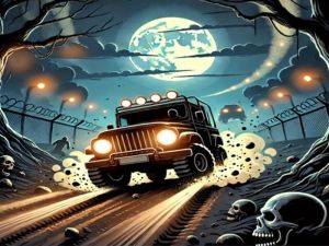 Laro Karera ng kotse na sumisira sa zombie online