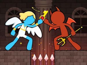 Laro Stickman Duo: Tumakas sa libingan online