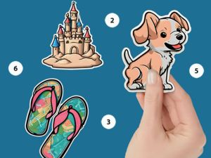 Laro Kulay ng puzzle ng libro ng sticker ayon sa numero online