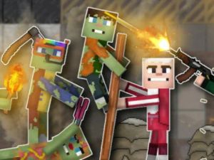 Laro Mga Tao kumpara sa Zombies: Sandbox online