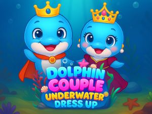 Laro Dolphin couple underwater dress up online